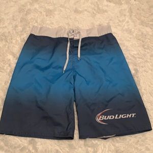 Bud Light board shorts size Large